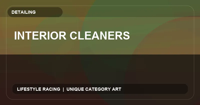 Interior Cleaners